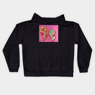 Musical Flowers Kids Hoodie